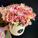 Blumenbox 'Box mit Feder'