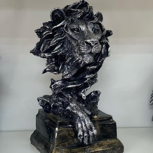 Figurine "Lion" silver