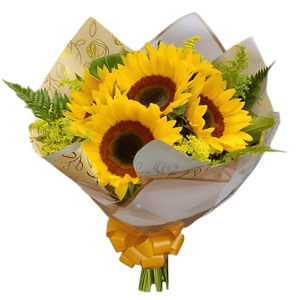 Strauß aus 12 Sonnenblumen