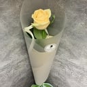 Blumenstrauß 'Pfirsichrose 50 cm'