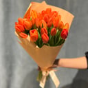 Bouquet '25 orange tulips'