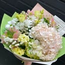 Bouquet in pastel colors