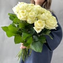 Ramo de 25 rosas blancas