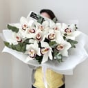 Blumenstrauß 'weisse Orchidee'