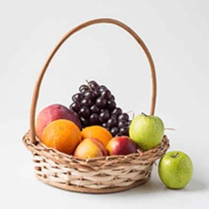 A small fruit basket