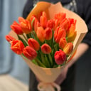 Blumenstrauß '25 orangefarbene Tulpen'