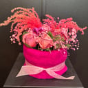Blumenbox 'Steckschaum Torte Pinki'