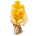 Bouquet of yellow orchid "Tropicanka"
