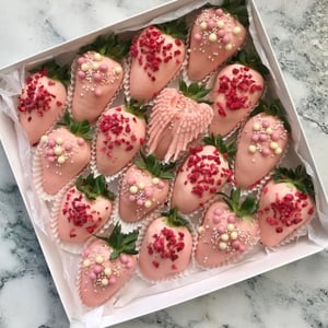 Strawberries in chocolate "Saint-Michel" 20 berries