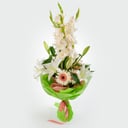 Ramo con gladiolos "Pensamientos brillantes"