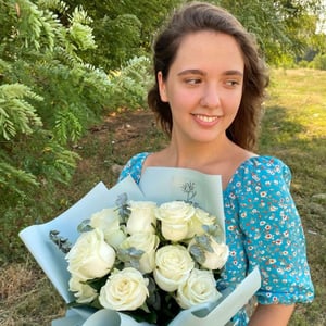 Bouquet of 11 Dutch roses