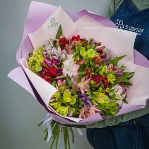 Bouquet '25 alstroemeria mix'