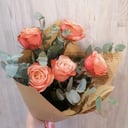 Bouquet of 5 roses "Kahala"