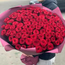 VIP bouquet of red roses