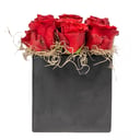 Arrangement '9 Red Roses Cube'