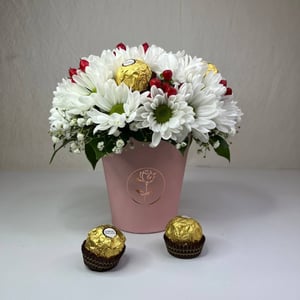 Süßer Blumenstrauß "Perle"