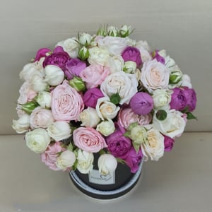 Blumenbox 'Rosensinfonie'