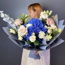 Designer bouquet with hydrangea