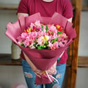 Ramo '17 alstroemerias con decoració'