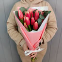 Blumenstrauß 'Bouquet of 9 tulips "Strudel"'