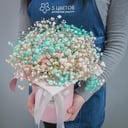 Bouquet of 7 rainbow gypsophila