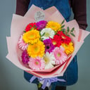 Bouquet of 15 gerberas mix