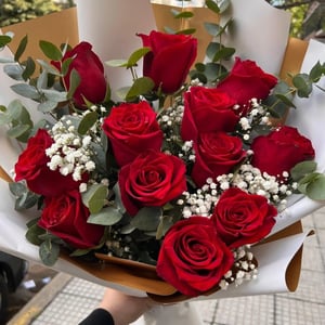 Ramo oriental de rosas
