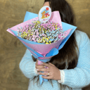 Bouquet of Multicolored Gypsophila