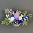 Blumenarrangement 'Neujahrskomposition "Weihnachtsbaumkugeln"'