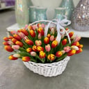 Blumenkorb '101 tulips in a basket'