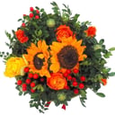 Blumenstrauß 'Frühlings Traum Steckschaum Torte'