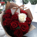 Blumenstrauß 'Weißer Schwan'