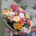 Bright bouquet with Wiston cotton