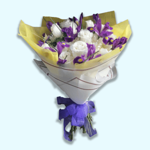 Iris bouquet