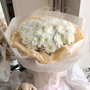 Blumenstrauß 'Luft-Marshmallow'