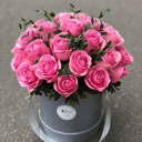 Blumenbox 'Komposition von 25 kenianischen Rosen'