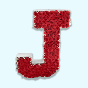 Flower box 'Personalized Letter'