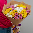 Bouquet of 11 chrysanthemums