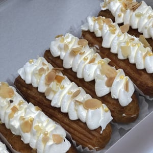 Vanilla eclair set 6pcs