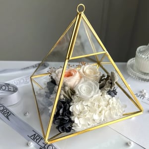 Blumen Terrarium Symphonie-Pyramide