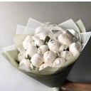 Mono-peonies bouquet “Dushes” M