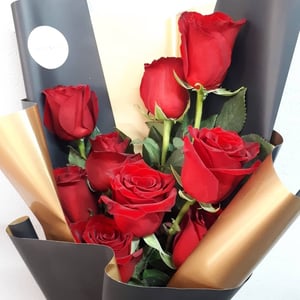 Bouquet '9 Ecuadorian roses'