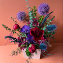 Savage - Moody Bouquet of Purple Flowers