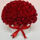 Flower box 'Box of 100 Roses'