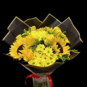 Blumenstrauß 'Strahlende Sonne'