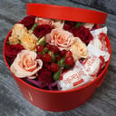 Flower box 'Sweet gift'