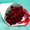 Ramo de 25 rosas rojas 40 cm