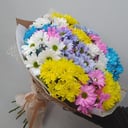 Blumenstrauß 'Bouquet of colorful chrysanthemums'