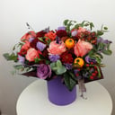 Hat box with flowers 'Witchcraft feelings'