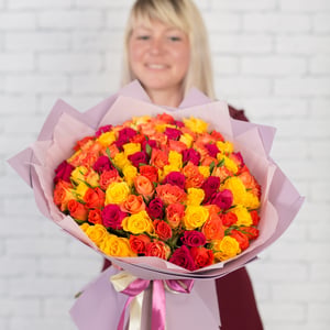 Bouquet '101 rose 40 cm'